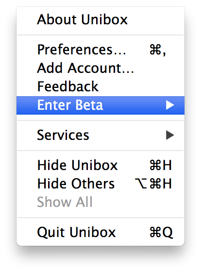 unibox email client