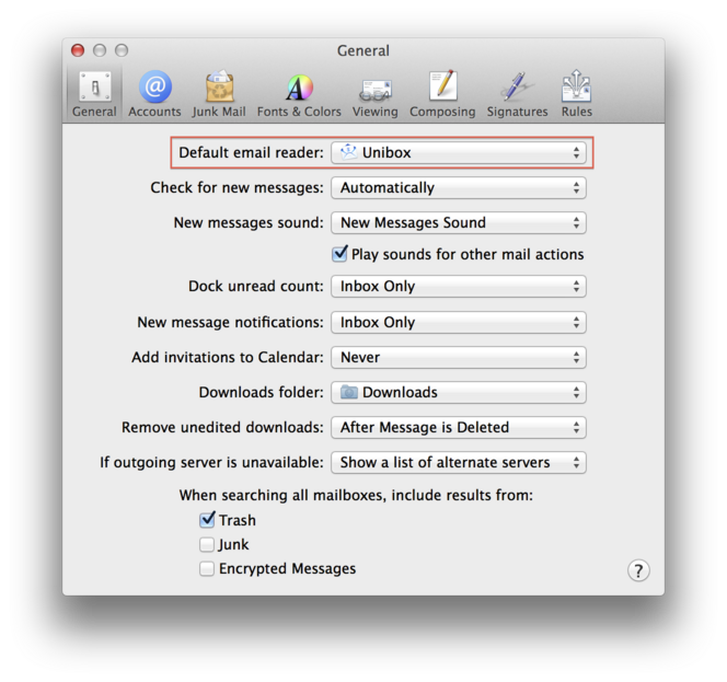 gmail client for mac os